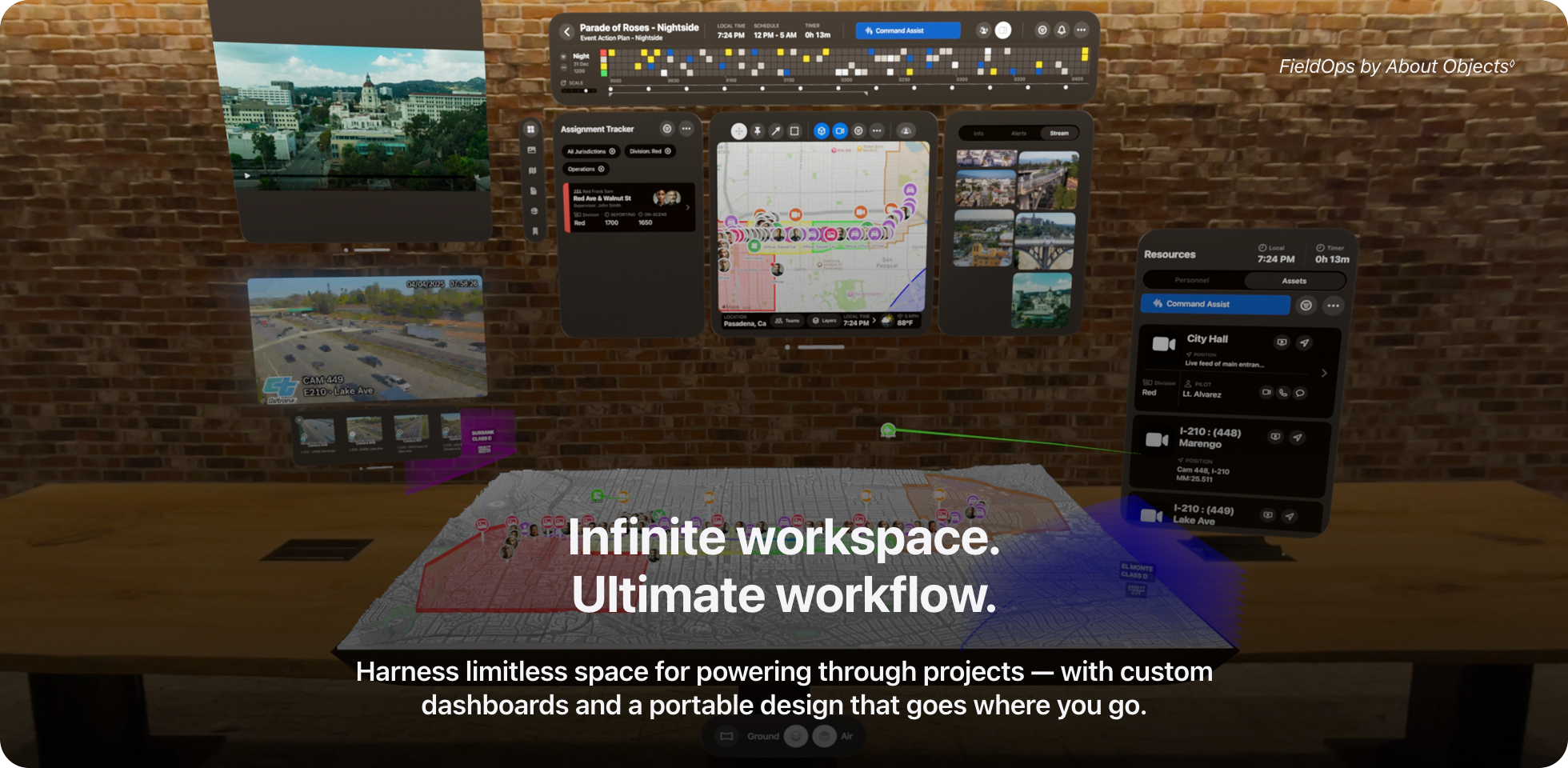 Infinite workspace. Ultimate workflow.