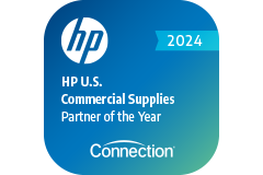 2024 HP U.S. Commercial Supplies Partner of the Year 