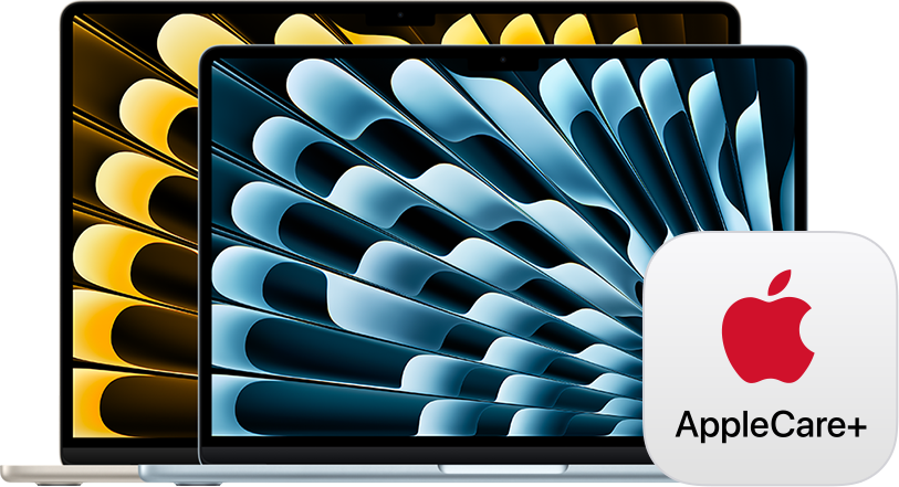 AppleCare+ Expert support, enhanced coverage.