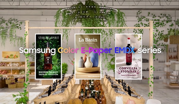 Samsung Color E-Paper EMDX Series video